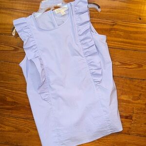 MICHAEL Michael Kors Light Purple Ruffled Blouse